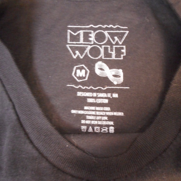 Meow Wolf “Origin Story” Graphic Tee – Size M – Psychedelic Art T-Shirt - Picture 2 of 3